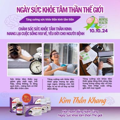 Nâng cao nhận thức chăm sóc sức khỏe tâm thần cho mọi người